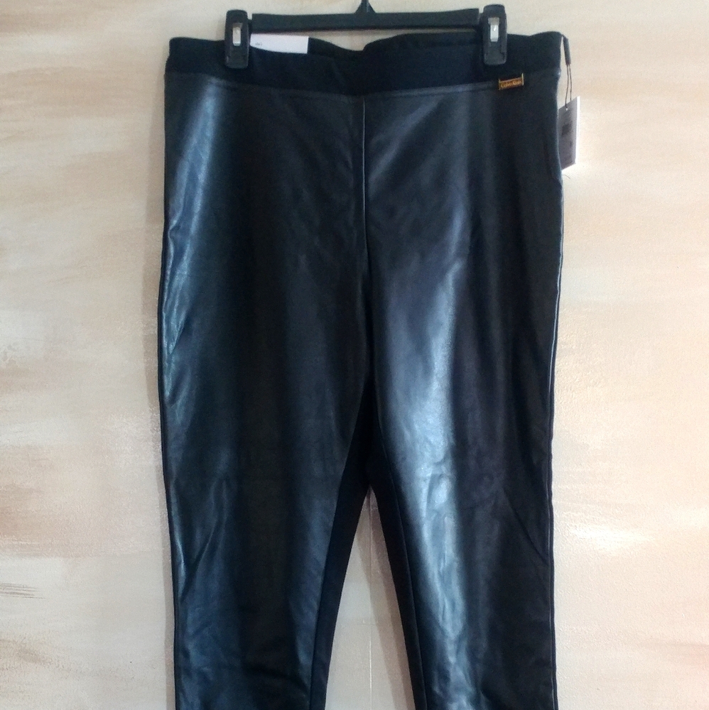 Calvin Klein straight leg dress pants